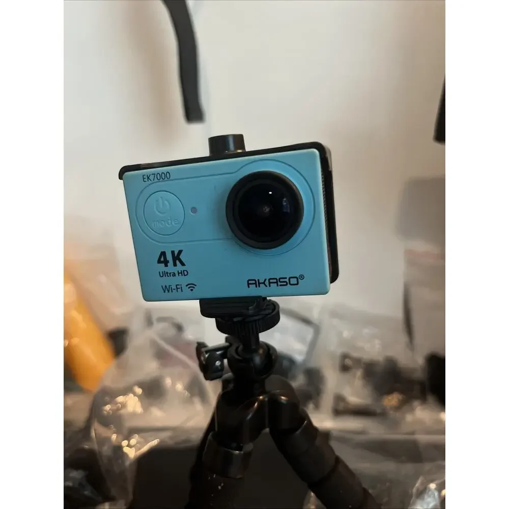EK7000 Ultra HD Action Camera - 20MP, EIS, Remote Control - Perfect for Outdoors